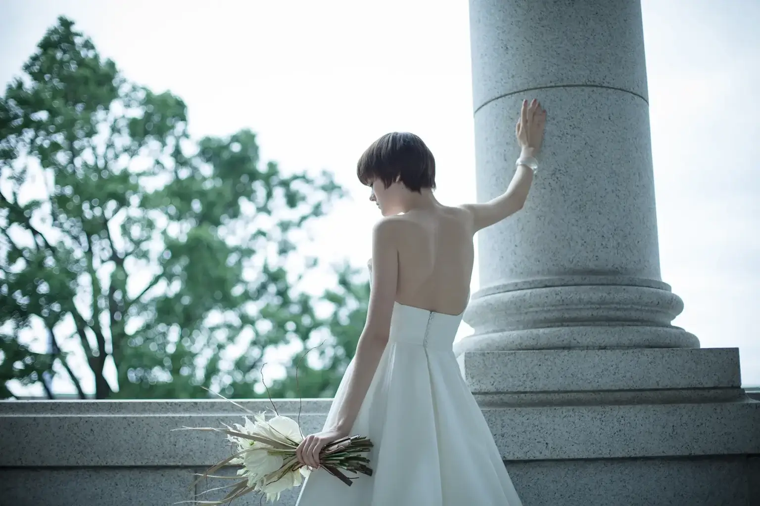 nae. ATELIERナエアトリエ Aラインのウェディングドレス